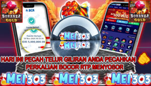 MEI303 BUKTI JACKPOT BONANZA GOLD – Rp 5.000.000 LUNAS !