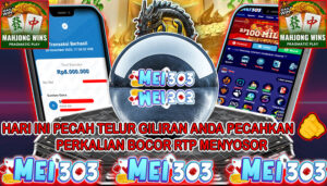 MEI303 BUKTI JACKPOT MAHJONG WINS – Rp 8.000.000 LUNAS !