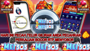 MEI303 BUKTI JACKPOT BONANZA GOLD – Rp 18.500.000 LUNAS !