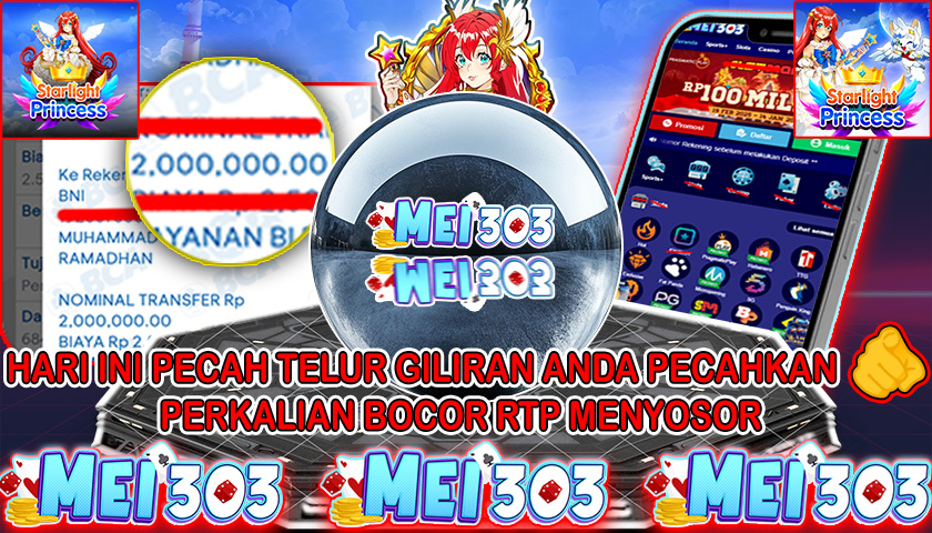 MEI303 BUKTI STARLIGHT PRINCESS BOUNTY – Rp 2.000.000 LUNAS!