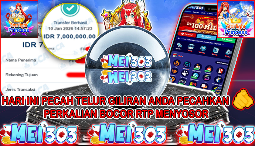 MEI303 BUKTI STARLIGHT PRINCESS BOUNTY – Rp 7.000.000 LUNAS!