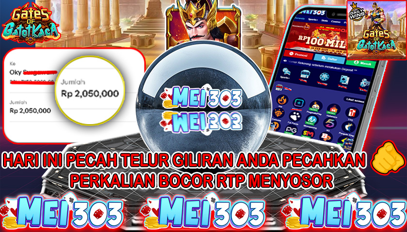 MEI303 BUKTI JACKPOT GATES OF GATOT KACA – Rp 2.050.000 LUNAS!