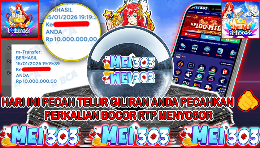 MEI303 BUKTI STARLIGHT PRINCESS BOUNTY – Rp 10.000.000 LUNAS!