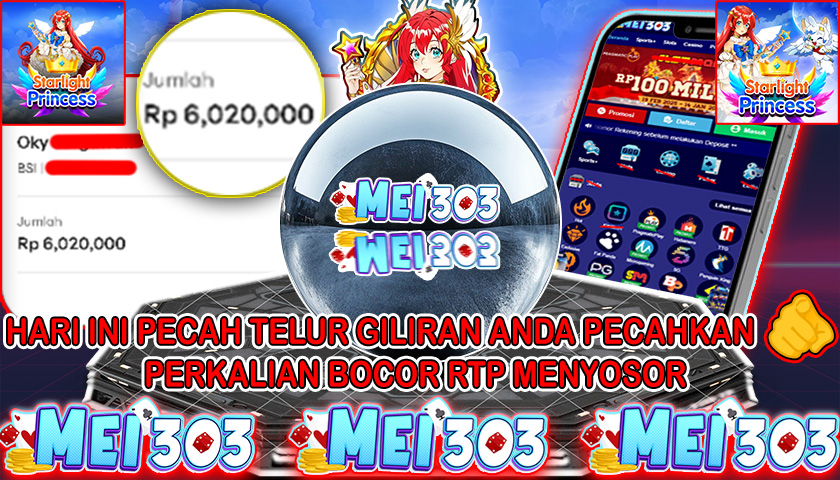 MEI303 BUKTI STARLIGHT PRINCESS BOUNTY – Rp 6.020.000 LUNAS!