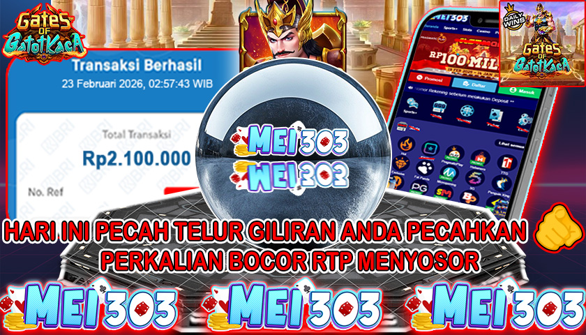 MEI303 BUKTI JACKPOT GATES OF GATOT KACA – Rp 2.100.000 LUNAS!