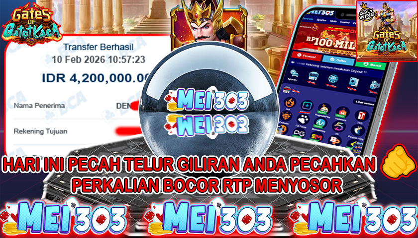 MEI303 BUKTI JACKPOT GATES OF GATOT KACA – Rp 4.200.000 LUNAS!