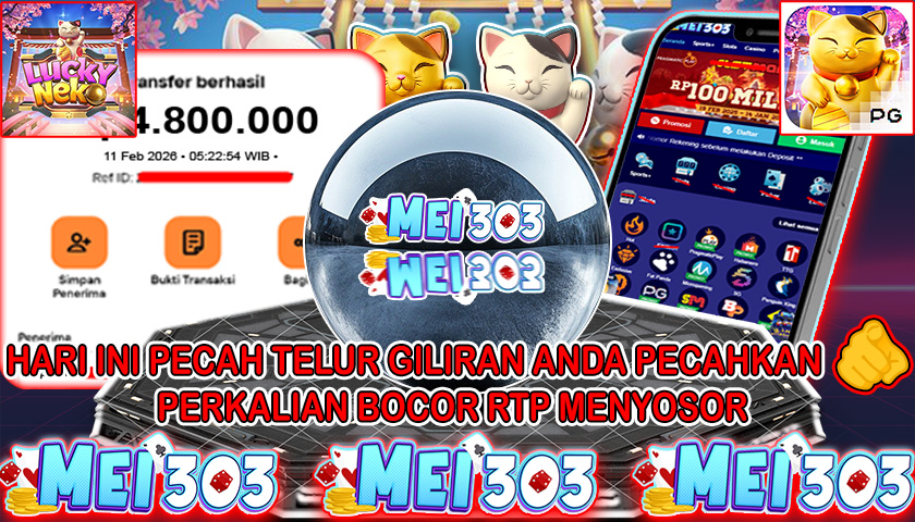 MEI303 BUKTI JACKPOT LUCKY NEKO – Rp 4.800.000 LUNAS!