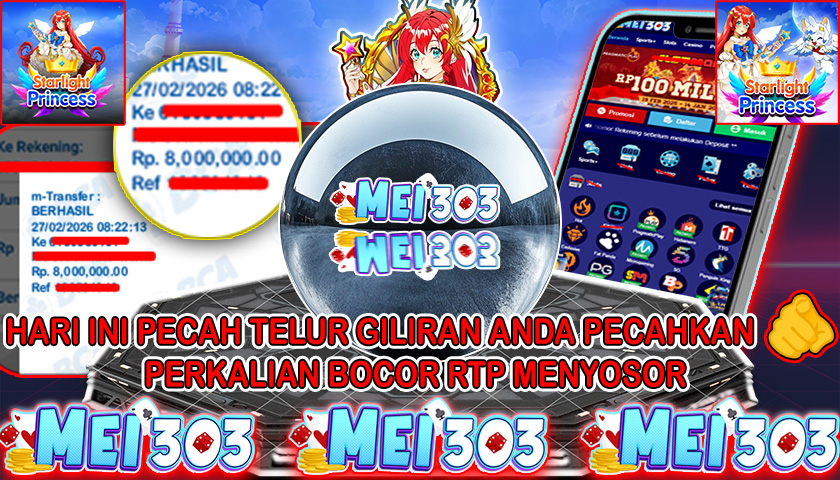 MEI303 BUKTI STARLIGHT PRINCESS BOUNTY – Rp 8.000.000 LUNAS!