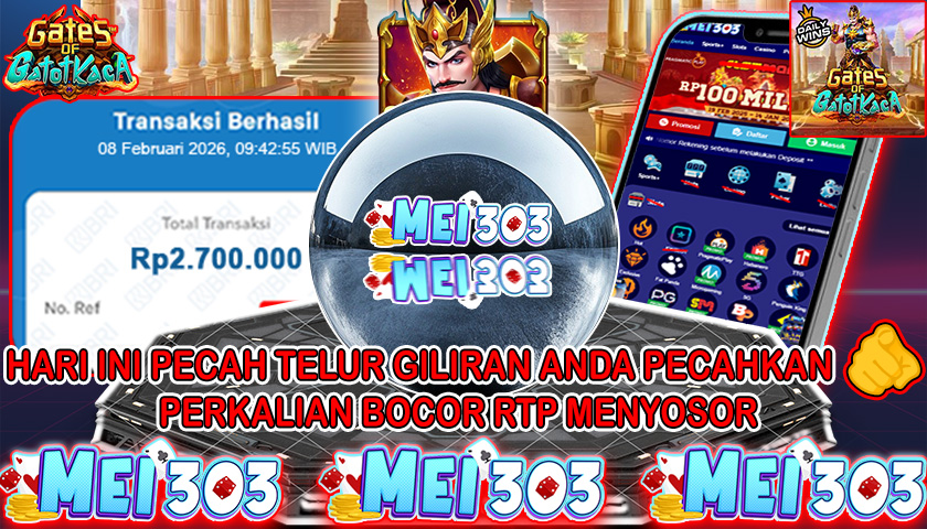 MEI303 BUKTI JACKPOT GATES OF GATOT KACA – Rp 2.700.000 LUNAS!