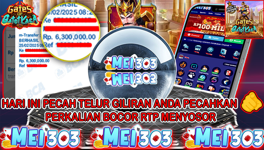 MEI303 BUKTI JACKPOT GATES OF GATOT KACA – Rp 6.300.000 LUNAS!