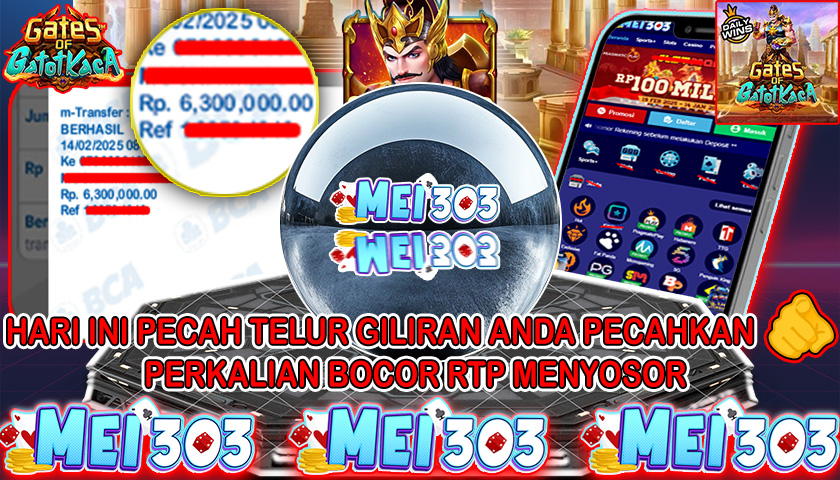 MEI303 BUKTI JACKPOT GATES OF GATOT KACA – Rp 6.300.000 LUNAS!