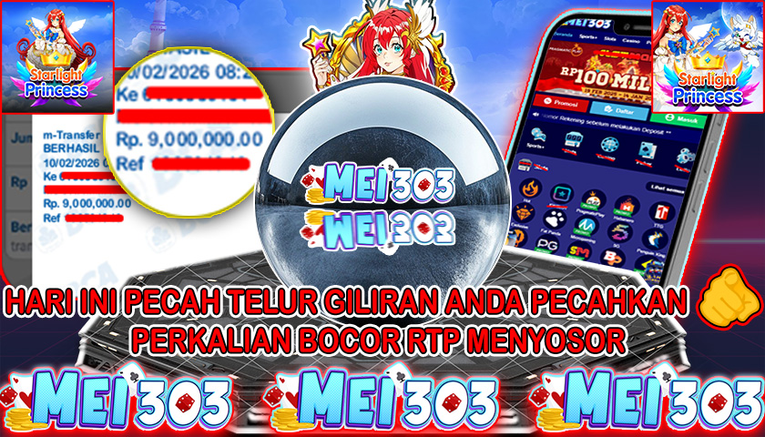 MEI303 BUKTI STARLIGHT PRINCESS BOUNTY – Rp 9.000.000 LUNAS!