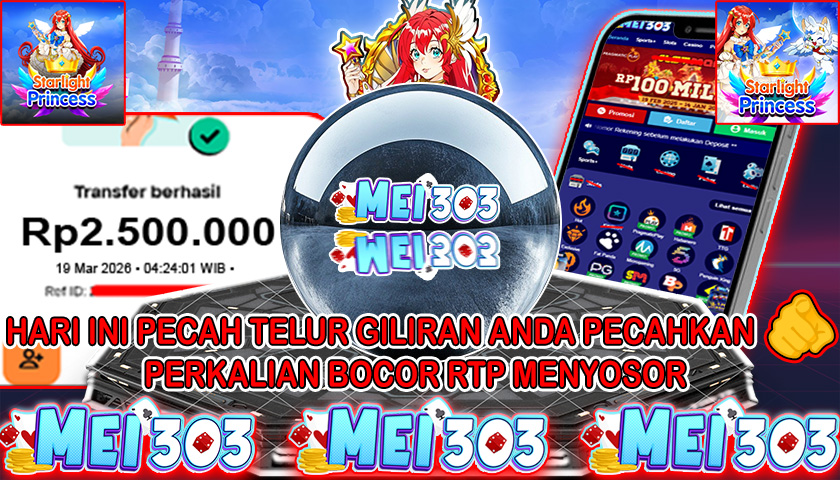MEI303 BUKTI STARLIGHT PRINCESS BOUNTY – Rp 2.500.000 LUNAS!