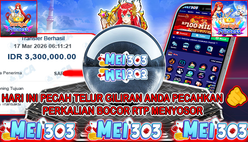 MEI303 BUKTI STARLIGHT PRINCESS BOUNTY – Rp 3.300.000 LUNAS!
