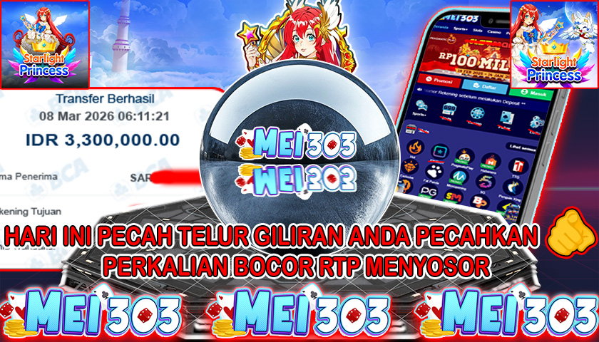 MEI303 BUKTI STARLIGHT PRINCESS BOUNTY – Rp 3.300.000 LUNAS!