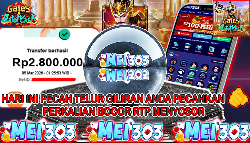 MEI303 BUKTI JACKPOT GATES OF GATOT KACA – Rp 2.800.000 LUNAS!