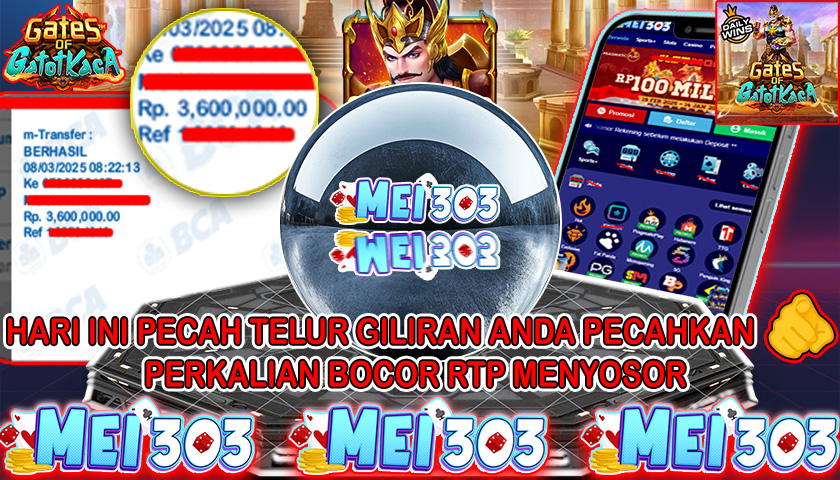 MEI303 BUKTI JACKPOT GATES OF GATOT KACA – Rp 3.600.000 LUNAS!