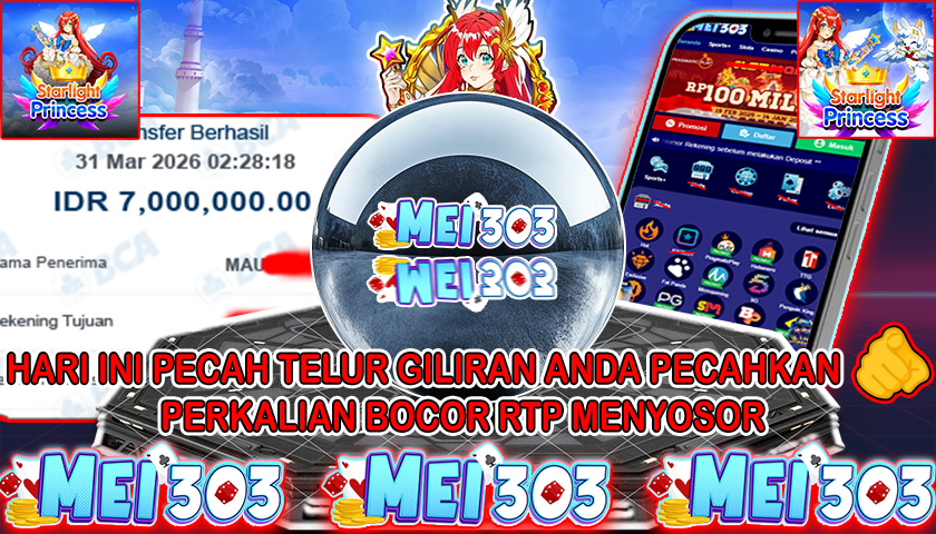 MEI303 BUKTI STARLIGHT PRINCESS BOUNTY – Rp 7.000.000 LUNAS!