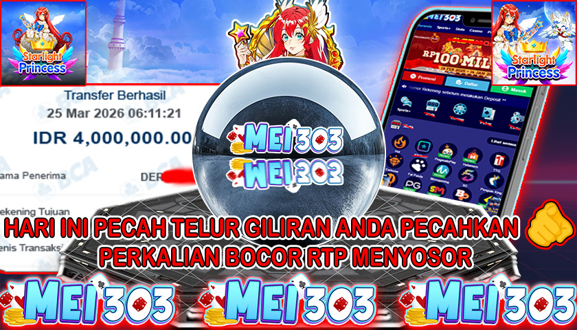 MEI303 BUKTI STARLIGHT PRINCESS BOUNTY – Rp 4.000.000 LUNAS!
