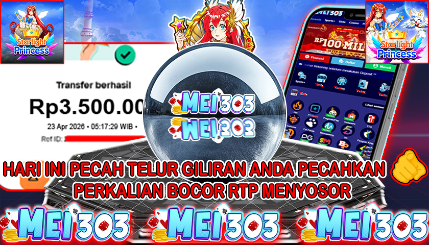 MEI303 BUKTI STARLIGHT PRINCESS – Rp 3.500.000 LUNAS!