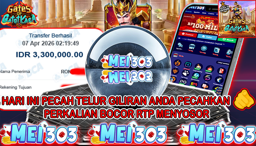 MEI303 BUKTI JACKPOT GATES OF GATOT KACA – Rp 3.300.000 LUNAS!