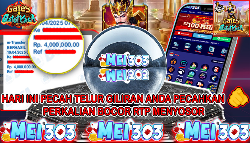 MEI303 BUKTI JACKPOT GATES OF GATOT KACA – Rp 4.000.000 LUNAS!
