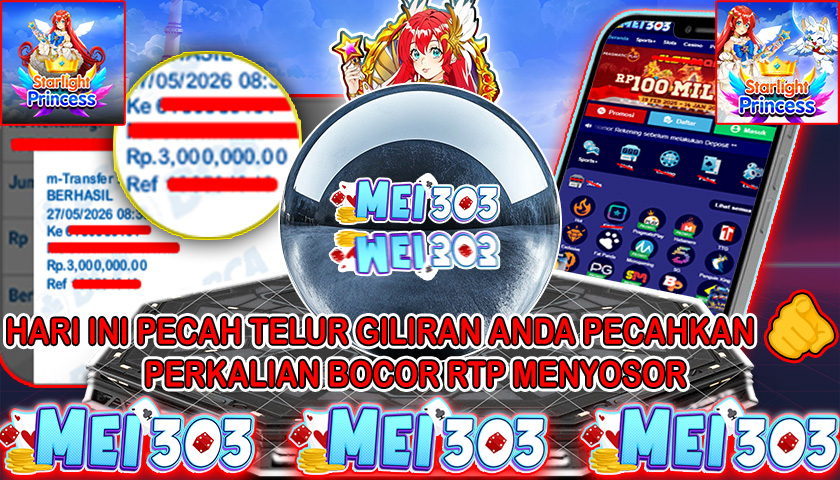 MEI303 BUKTI STARLIGHT PRINCESS – Rp 3.000.000 LUNAS!