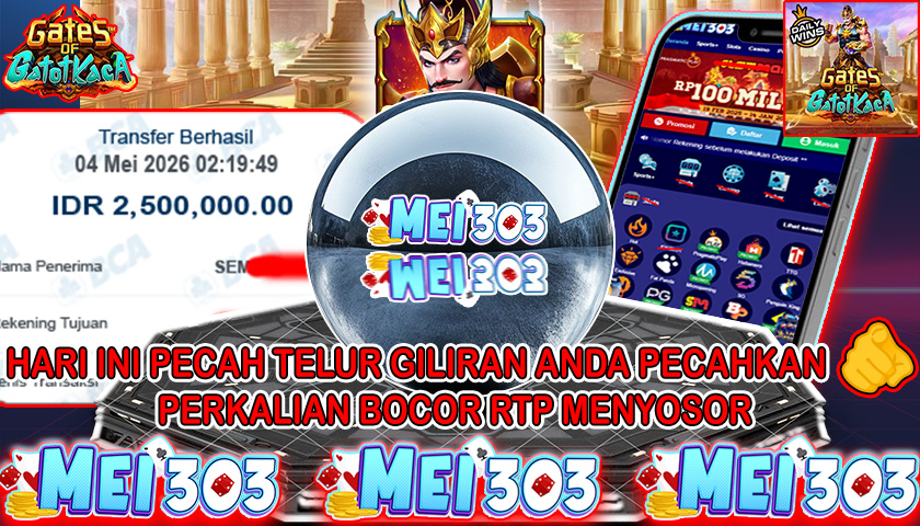 MEI303 BUKTI JACKPOT GATES OF GATOT KACA – Rp 2.500.000 LUNAS!