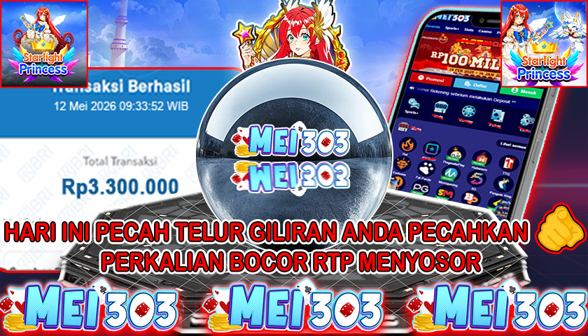 MEI303 BUKTI STARLIGHT PRINCESS – Rp 3.300.000 LUNAS!