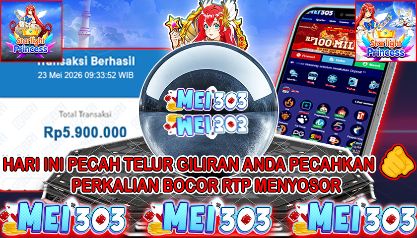 MEI303 BUKTI STARLIGHT PRINCESS – Rp 5.900.000 LUNAS!