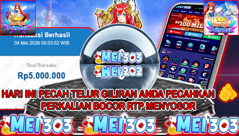 MEI303 BUKTI STARLIGHT PRINCESS – Rp 5.000.000 LUNAS!