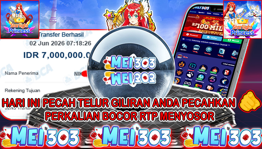 MEI303 BUKTI STARLIGHT PRINCESS – Rp 7.000.000 LUNAS!