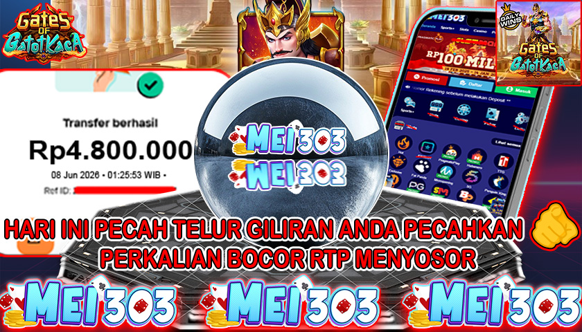 MEI303 BUKTI JACKPOT GATES OF GATOT KACA – Rp 4.800.000 LUNAS!
