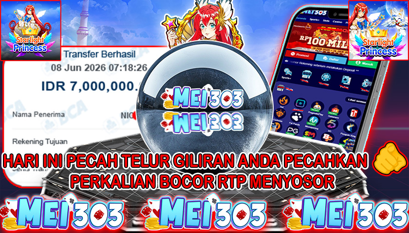 MEI303 BUKTI STARLIGHT PRINCESS – Rp 7.000.000 LUNAS!